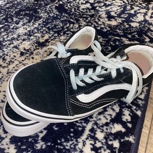 Kids lightly worn VANS
